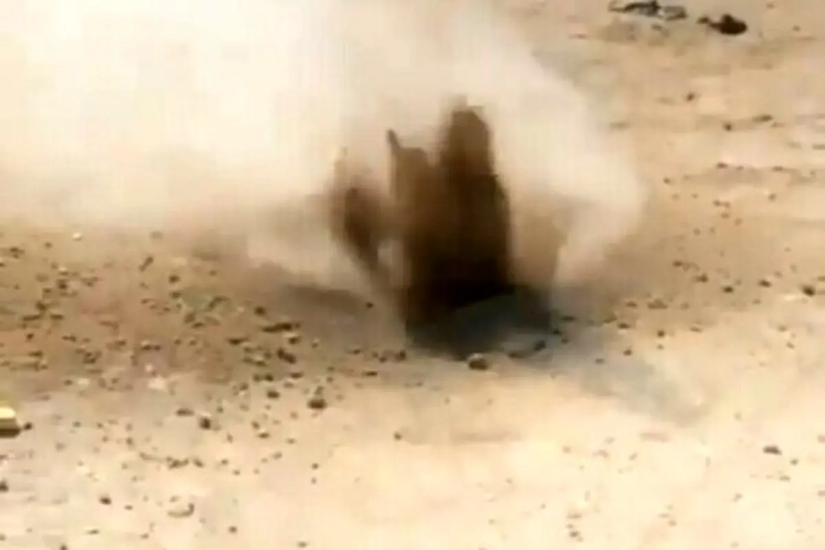 ماجرای جوشیدن خاک در بوشهر + فیلم