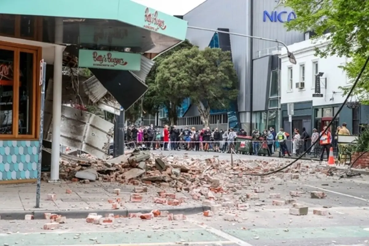 زلزله شش ریشتری ملبورن استرالیا را لرزاند + فیلم