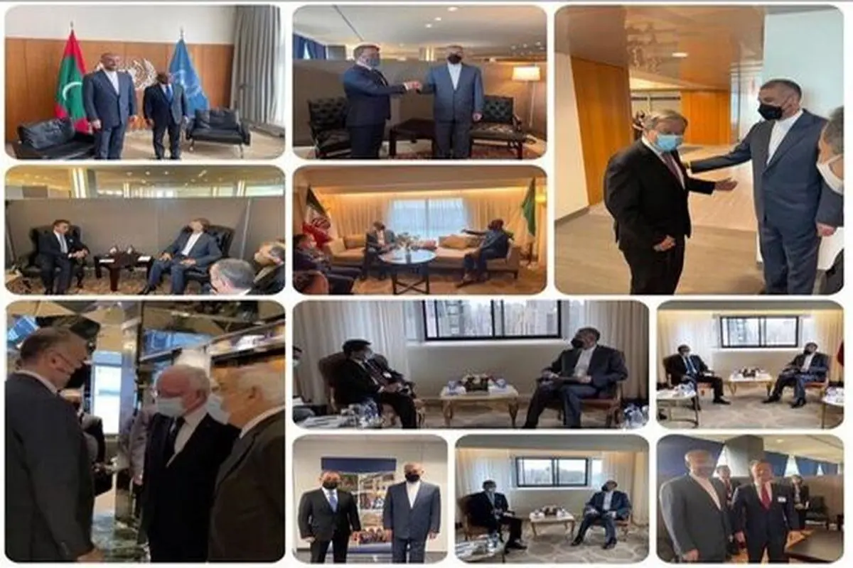 گزارش خطیب‌زاده از جدیدترین دیدارهای دیپلماتیک در سازمان ملل