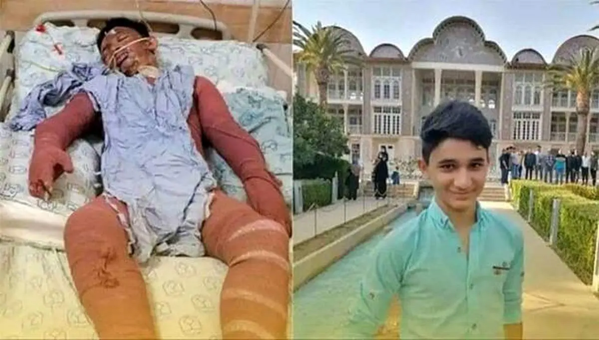 استقبال باشکوه از پیکر علی لندی در زادگاهش + فیلم