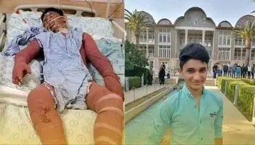 استقبال باشکوه از پیکر علی لندی در زادگاهش + فیلم