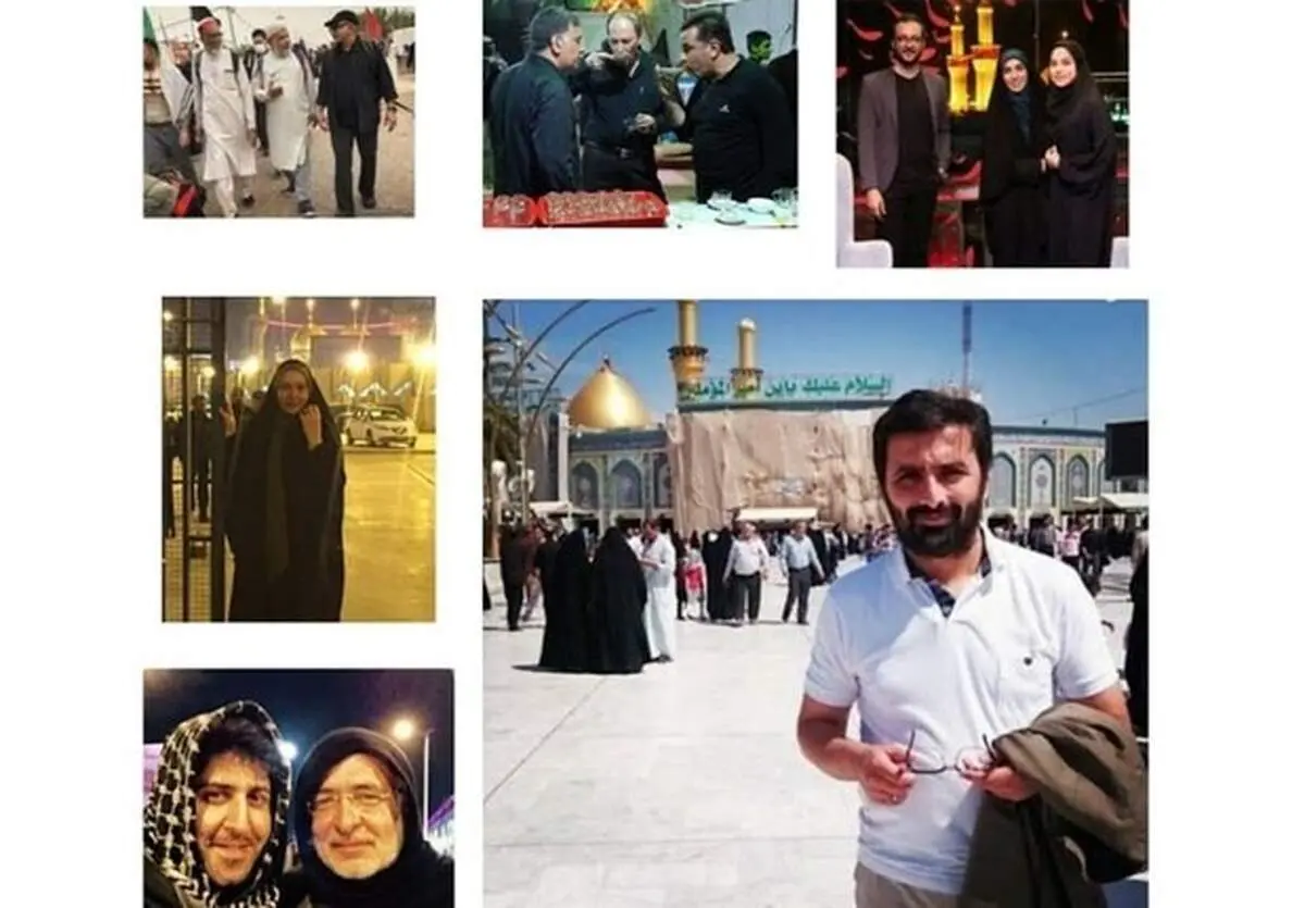 هنرمندان از کربلا و پیاده‌روی اربعین چه گفتند؟ + تصاویر