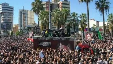 تشییع باشکوه پیکر علامه حسن‌زاده آملی