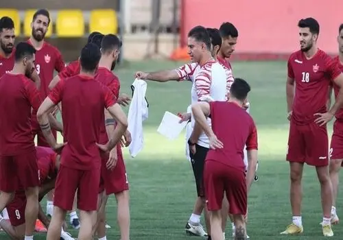 تمرین امروز پرسپولیس کریسمسی شد+ عکس