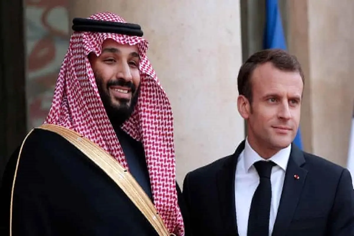 رایزنی تلفنی رئیس‌جمهور فرانسه و ولی عهد عربستان