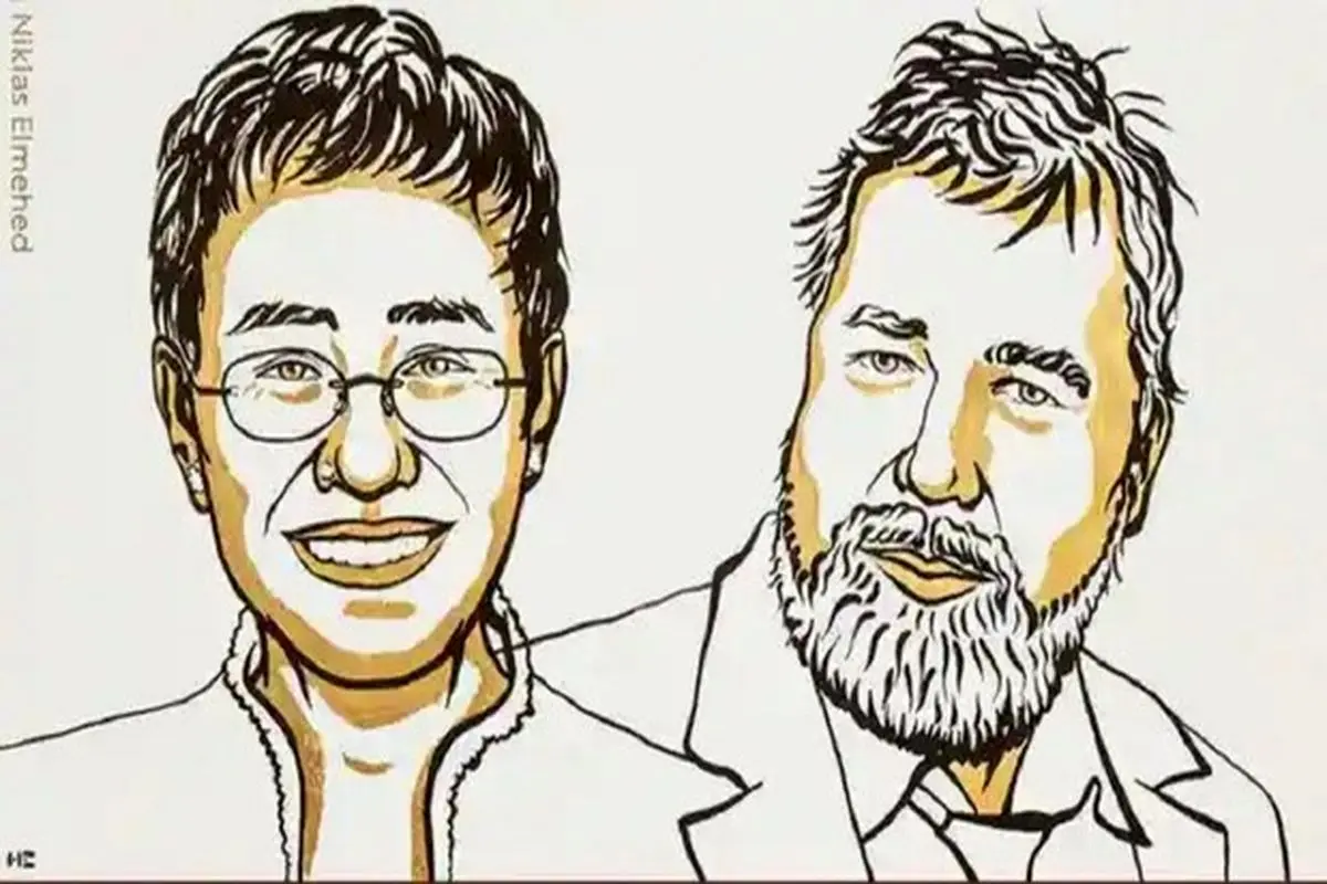 دو روزنامه نگار روس و فیلیپینی برنده جایزه صلح نوبل ۲۰۲۱ شدند