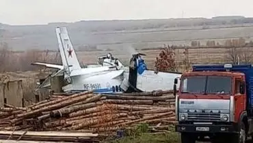 سقوط هواپیما در روسیه؛ ۱۶ سرنشین کشته شدند + فیلم