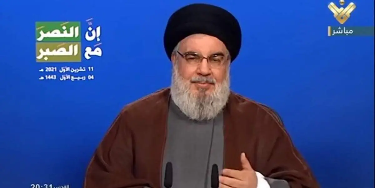 استقبال سید حسن نصرالله از حل مشکل برق لبنان توسط ایران