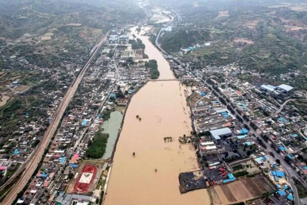 ۱۵ کشته و ۳ مفقود در اثر باران شدید و سیلاب در چین