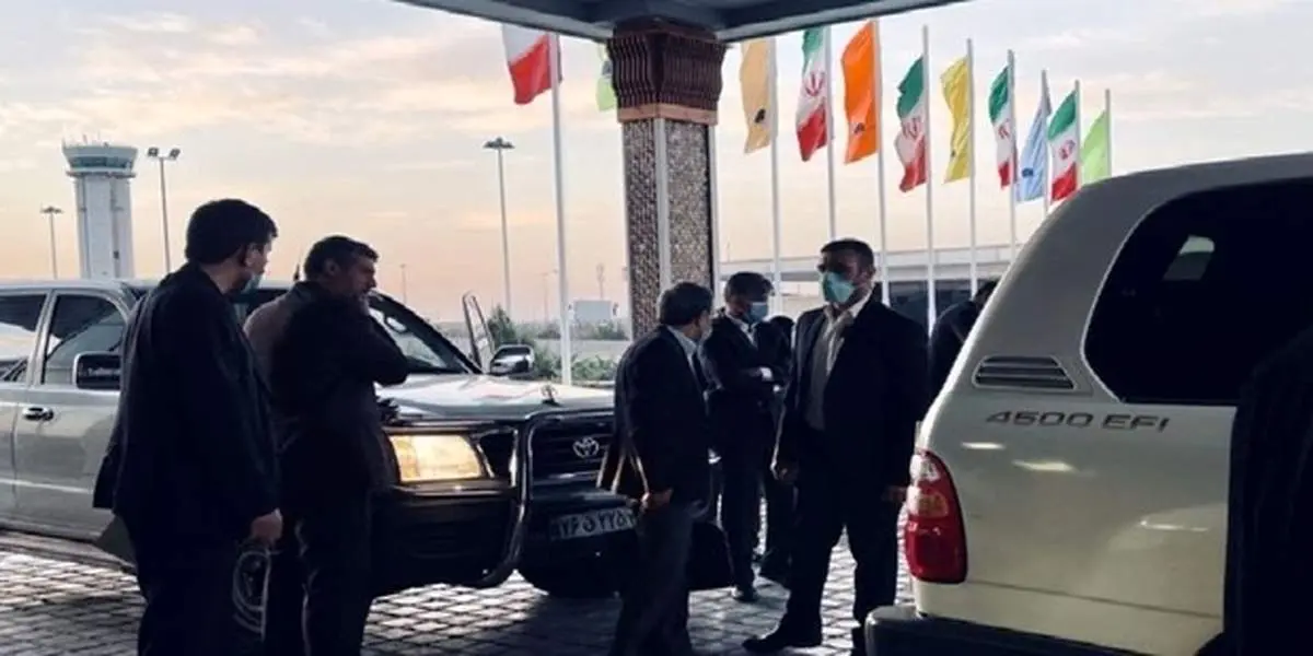 احمدی نژاد و همسرش در سفر دبی + تصاویر