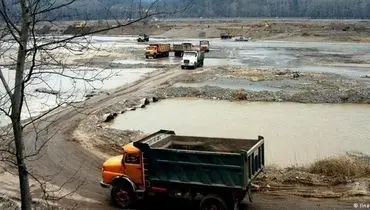 تاثیر مخرب "ماسه‌خواری" بر اکوسیستم دریای خزر