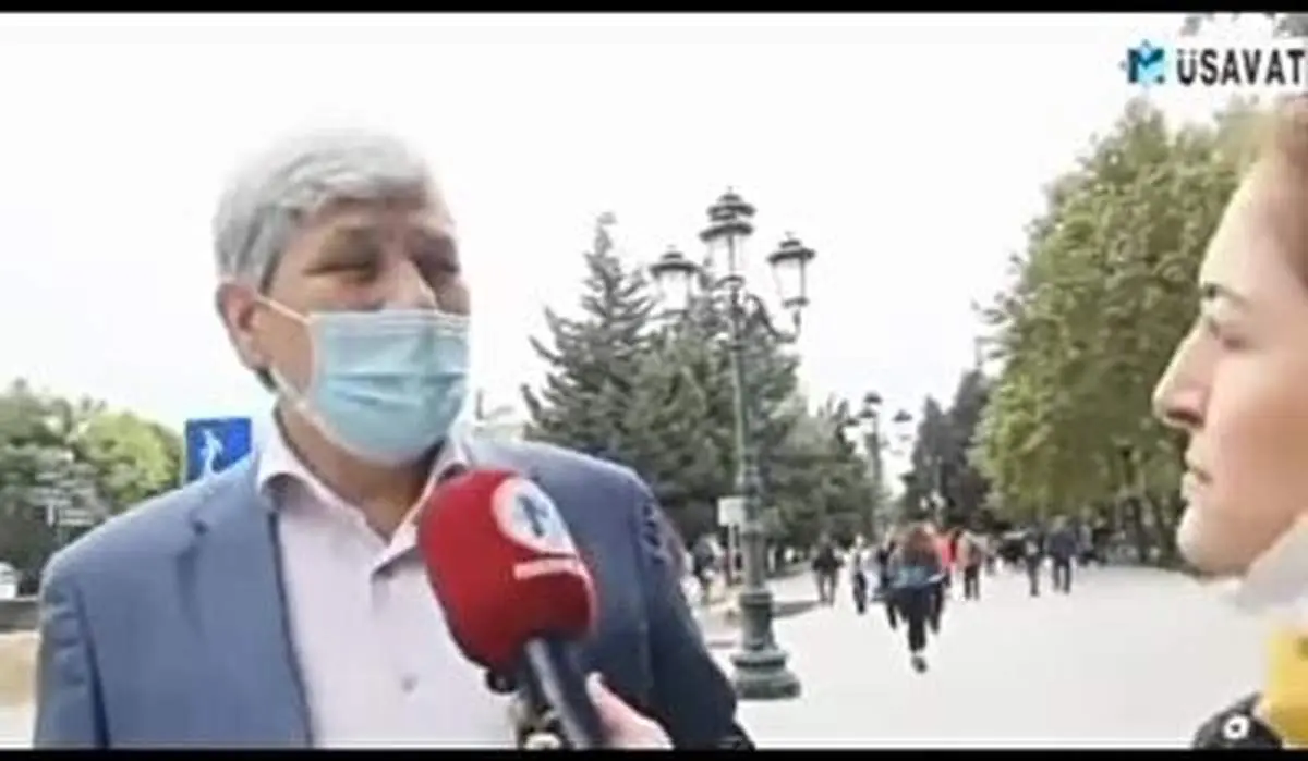 رودست شهروند آذربایجانی به صداوسیمای باکو + فیلم
