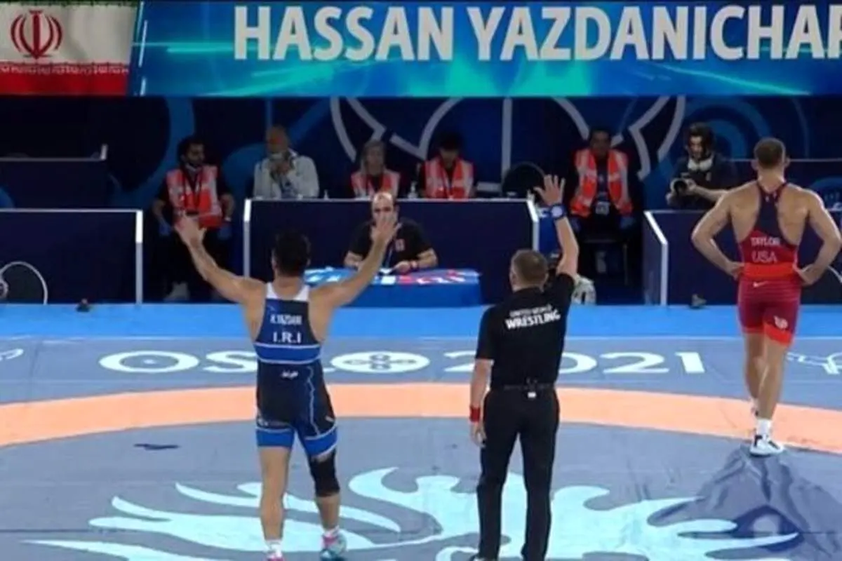 نبرد حسن یزدانی و تیلور از قاب دوربین محمود فرجامی + فیلم