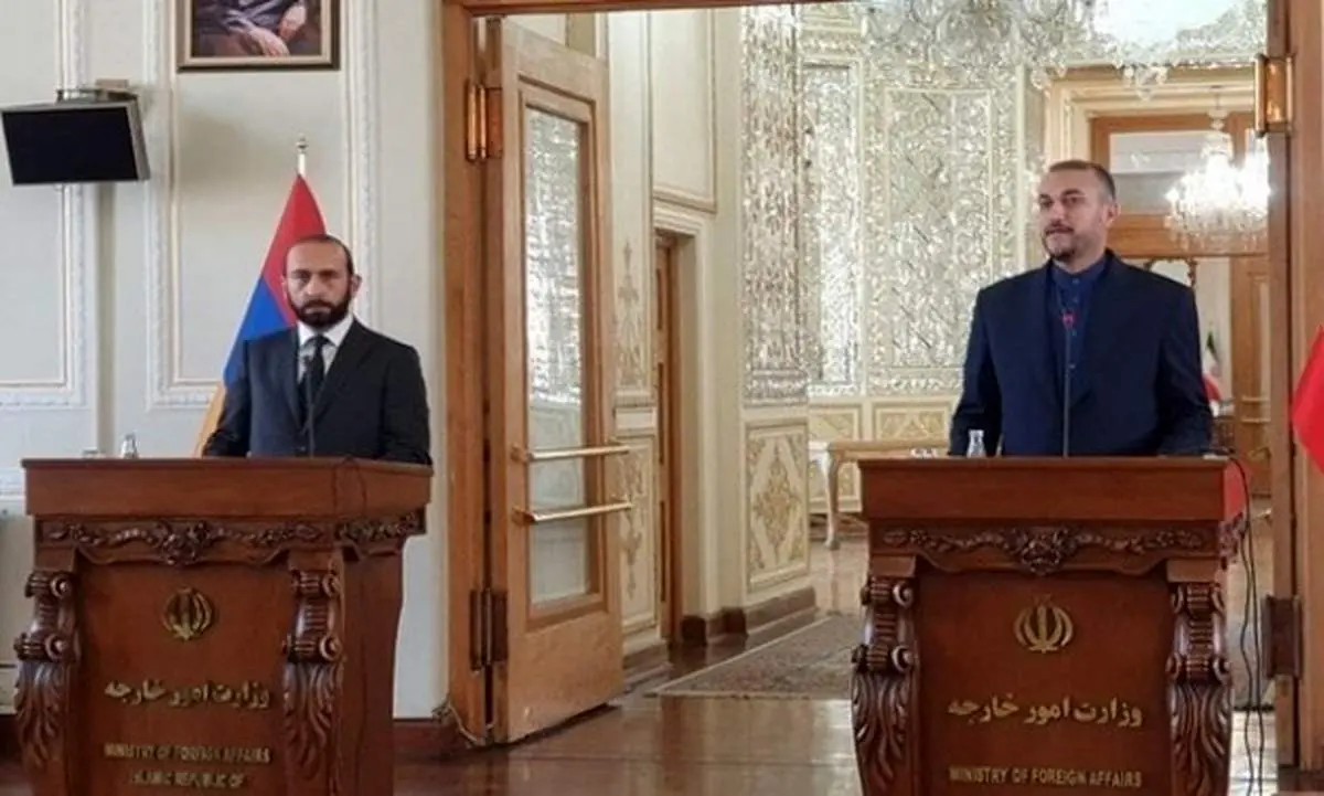 خبر مهم وزیر خارجه ارمنستان درباره مسیر جایگزین ایران به ارمنستان /امیرعبداللهیان: شرایط در قفقاز بحرانی است