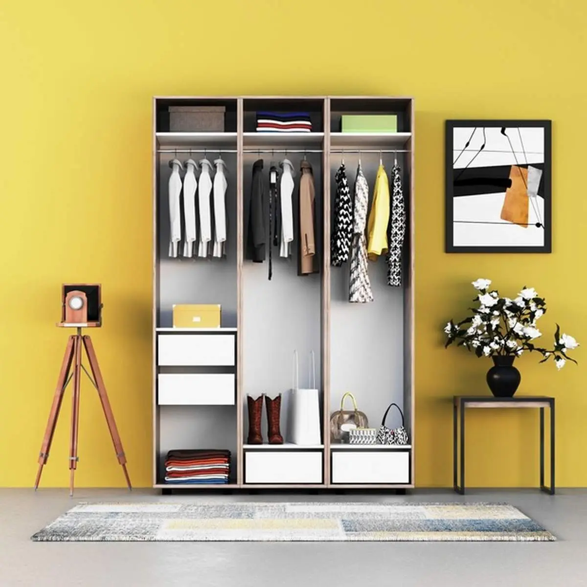 با هرآنچه در کمد لباستان دارید شیک بپوشید!