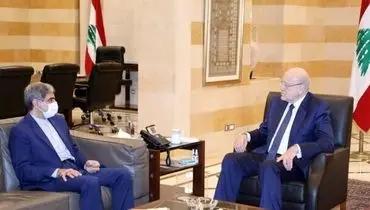 دیدار سفیر ایران با نخست وزیر لبنان