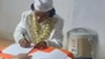 ازدواج یک مرد با پلوپز!+ عکس