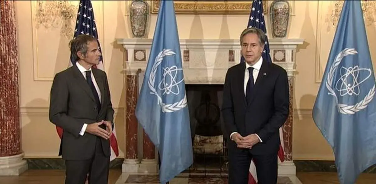 بلینکن و گروسی: درباره ایران گفت و گو خواهیم کرد