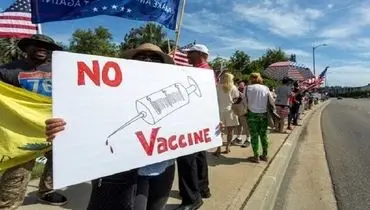 اعتراض به واکسیناسیون اجباری در نیویورک + فیلم