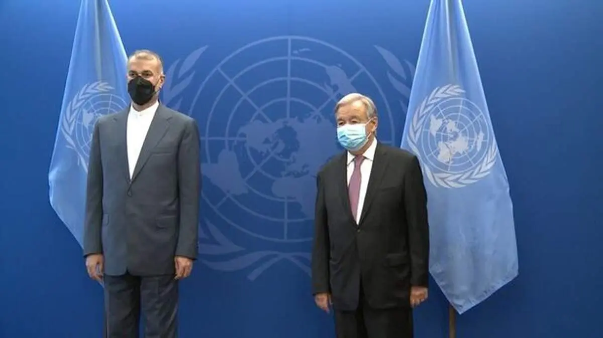 امیر عبداللهیان خطاب به دبیرکل سازمان ملل: نباید تبادل زندانیان به مذاکرات هسته‌ای گره بخورد