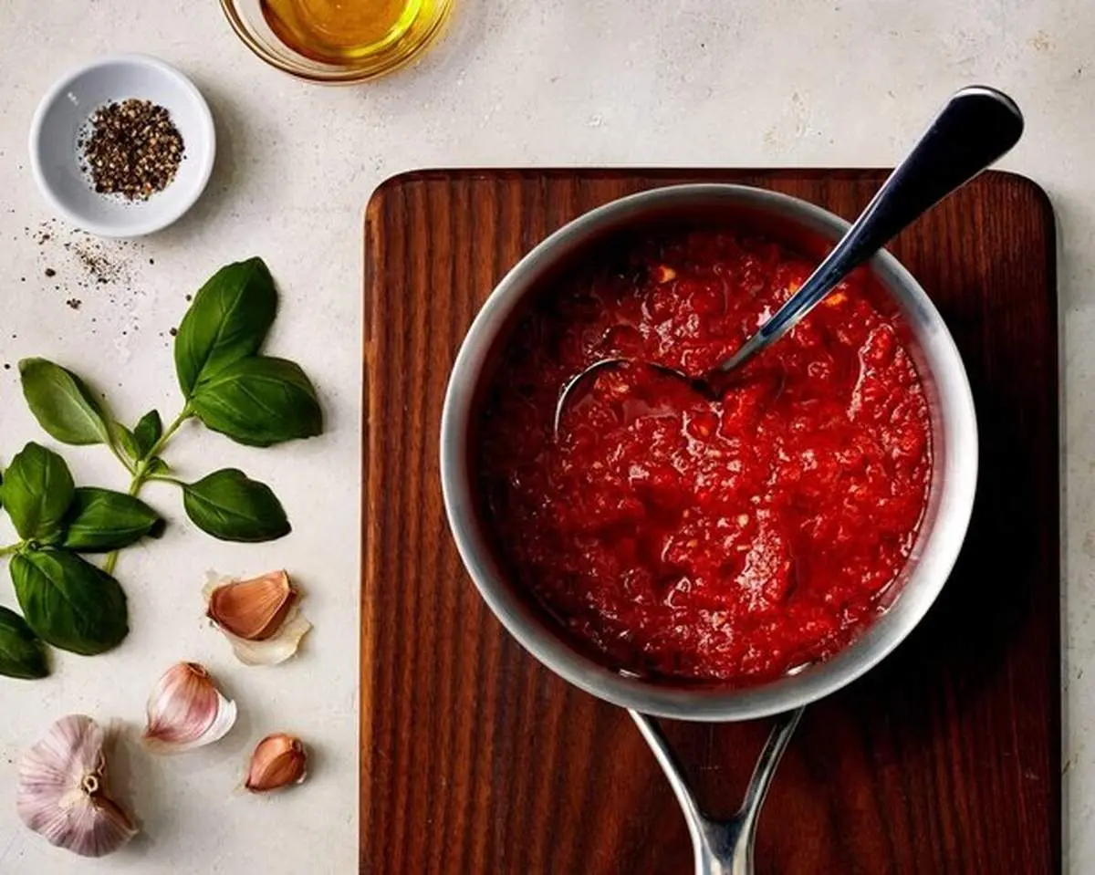 طرز تهیه سس مارینارا | این سس خوشمزه ایتالیایی را در خانه درست کنید