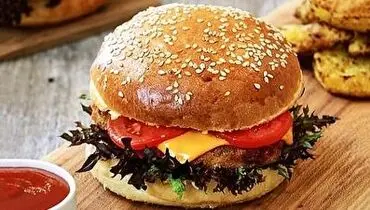 آموزش پخت چیکن برگر در منزل + فیلم