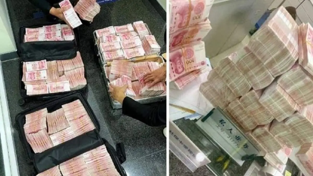 درخواست عجیب میلیونر پس از جر و بحث با کارمندان بانک + عکس