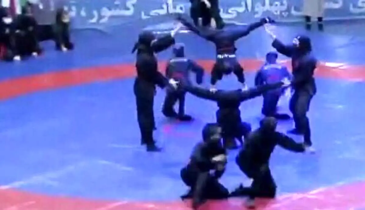 نمایش دیدنی دختران «فرشتگان نینجوتسو» در حضور رئیس‌جمهور + فیلم