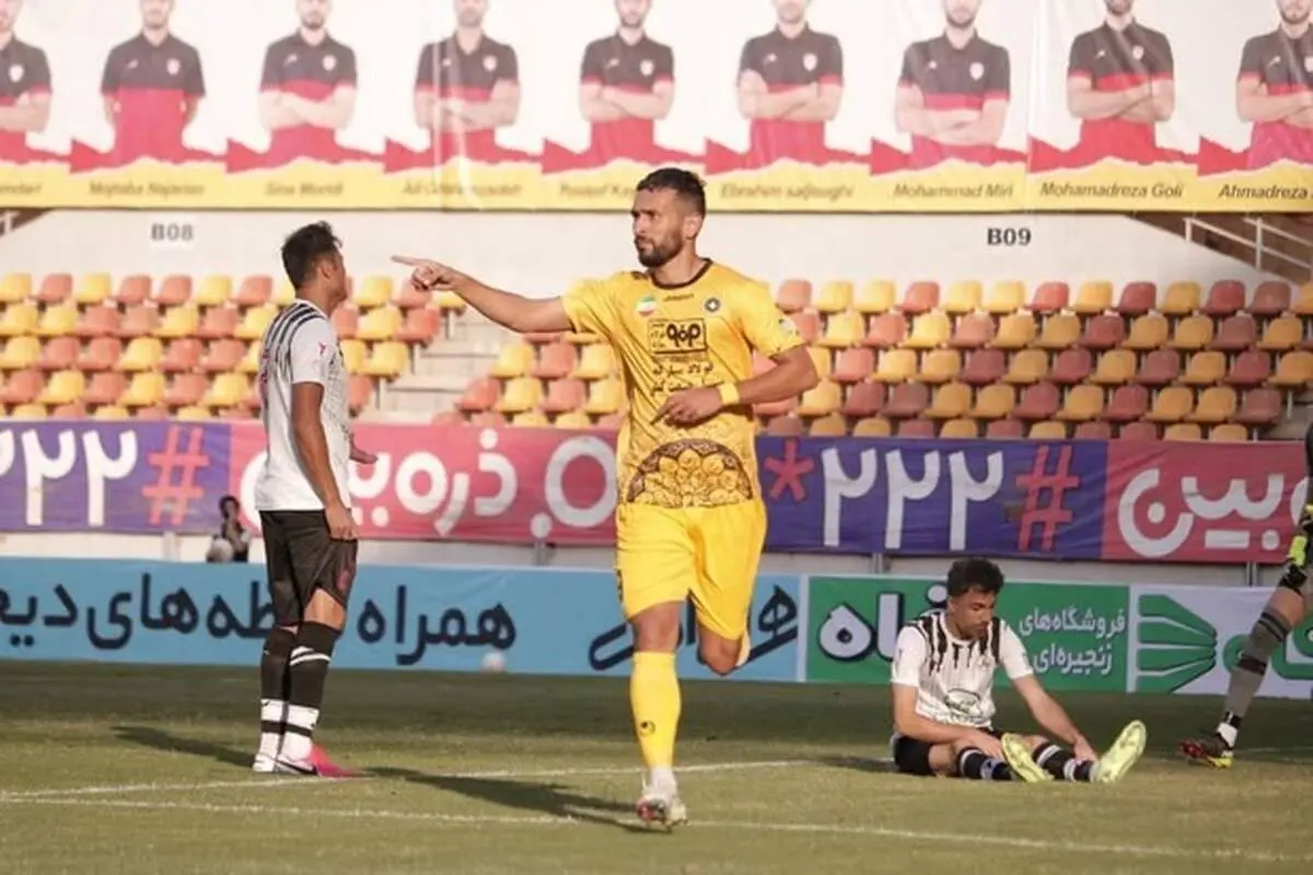 نفت مسجدسلیمان ۰ - سپاهان ۳ + فیلم خلاصه بازی