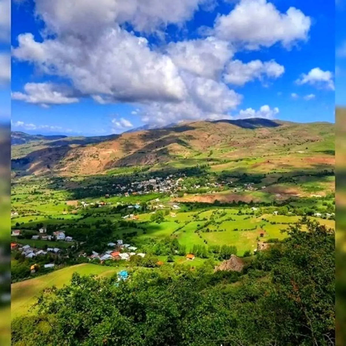 وستای ناش؛ روستایی زیبا و سرسبز در شمال ایران