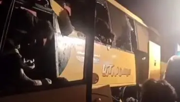 تصادف مرگبار اتوبوس و ولوو در محور سقز- دیواندره | ۳ نفر کشته و ۱۶ نفر مجروح شدند