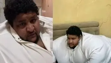 منصور ۵۰۰کیلویی پس از ۶ سال راه رفت! + فیلم