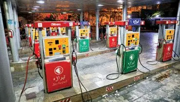 فیلم انفجار موبایل در پمپ بنزین / زنده سوختن ۲ جوان خوزستانی