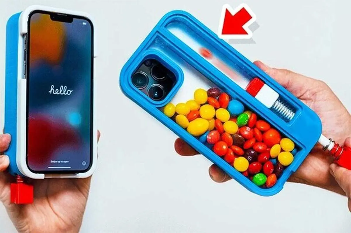 به درد نخورترین کاور گوشی دنیا؛ جعبه شکلات! + فیلم