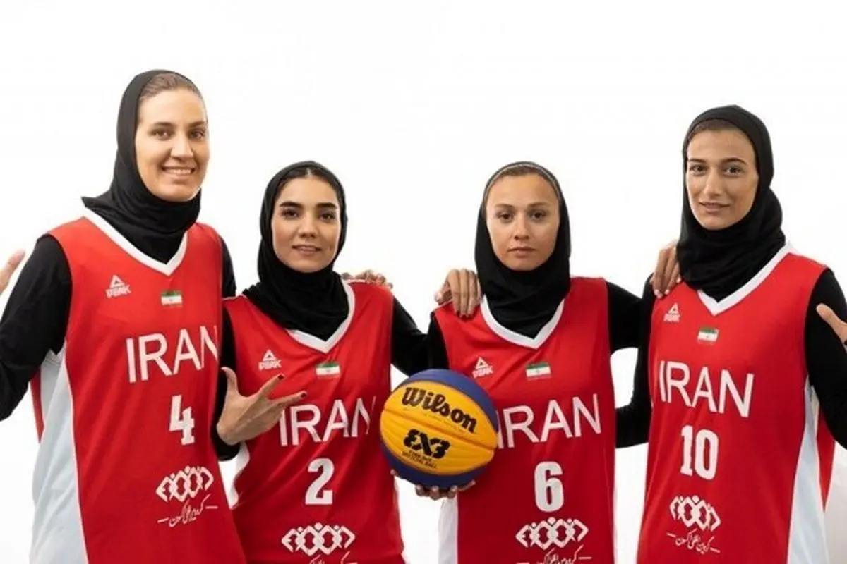 رجزخوانی جالب زنان بسکتبالیست ایرانی در رختکن برای رقبا + فیلم
