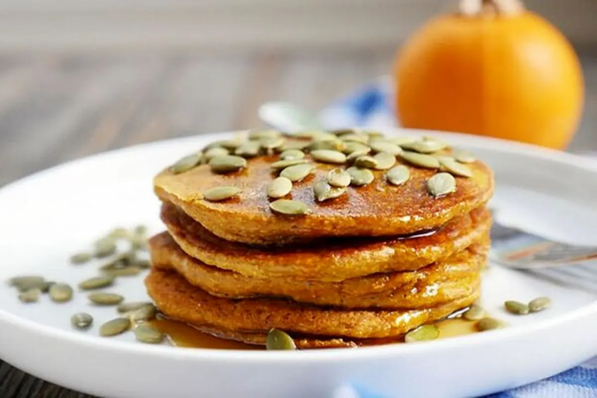 طرز تهیه پنکیک با کدو حلوایی