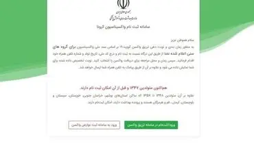 دستور وزیر بهداشت برای تشدید امنیت سامانه واکسیناسیون بعد از حمله‌های سایبری اخیر