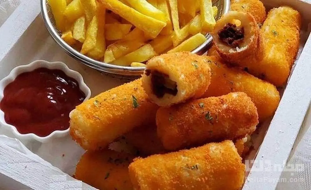 طرز تهیه پیراشکی سوخاری غذای لذیذ و پر طرفدار