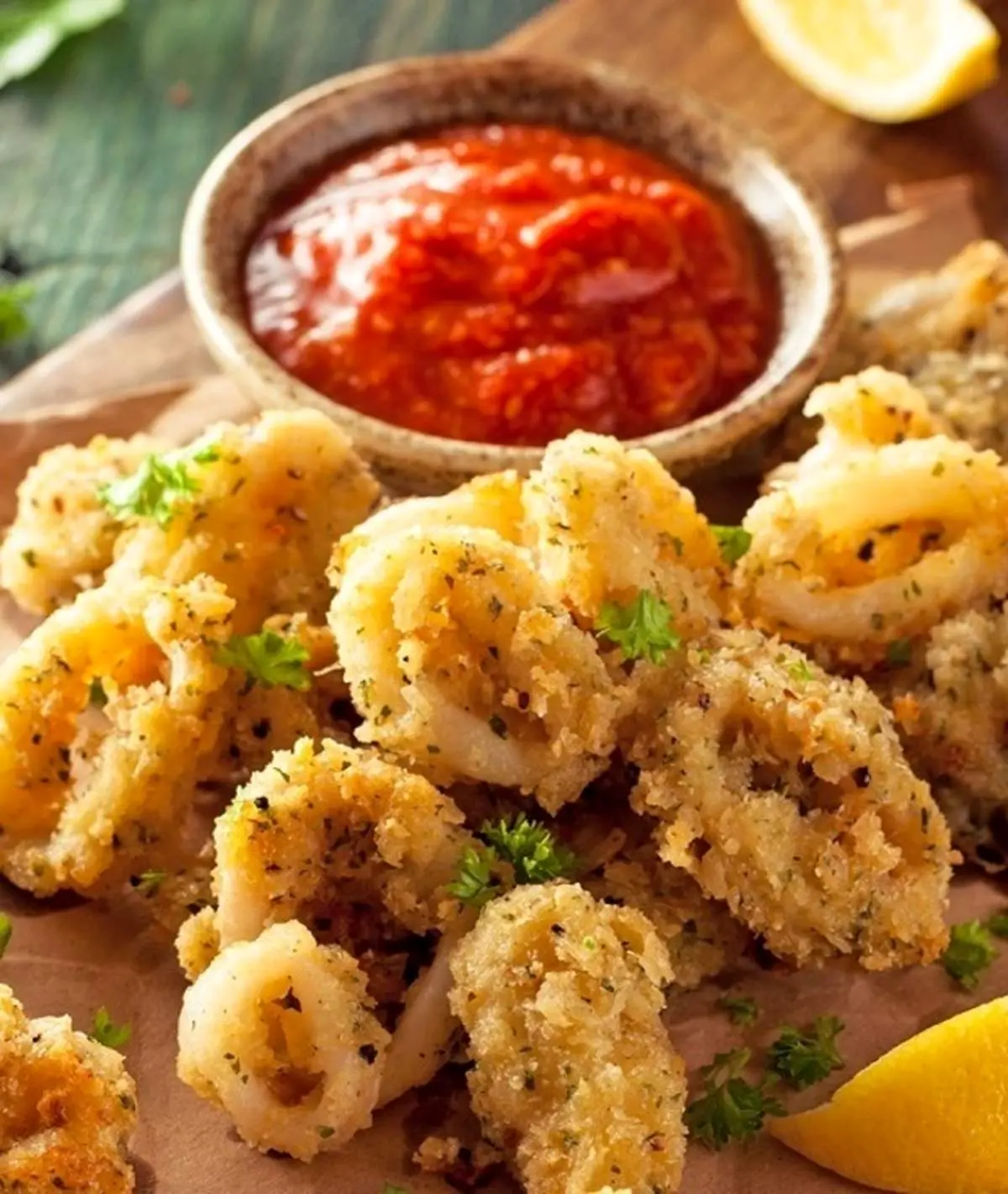 طرز تهیه کالاماری سوخاری+ فیلم