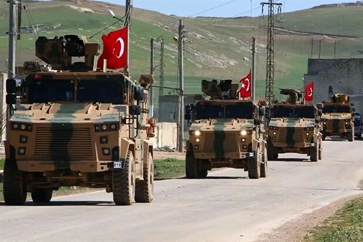 ورود کاروان ترکیه حامل ۱۰۰ خودروی حامل توپ و تانک به ادلب
