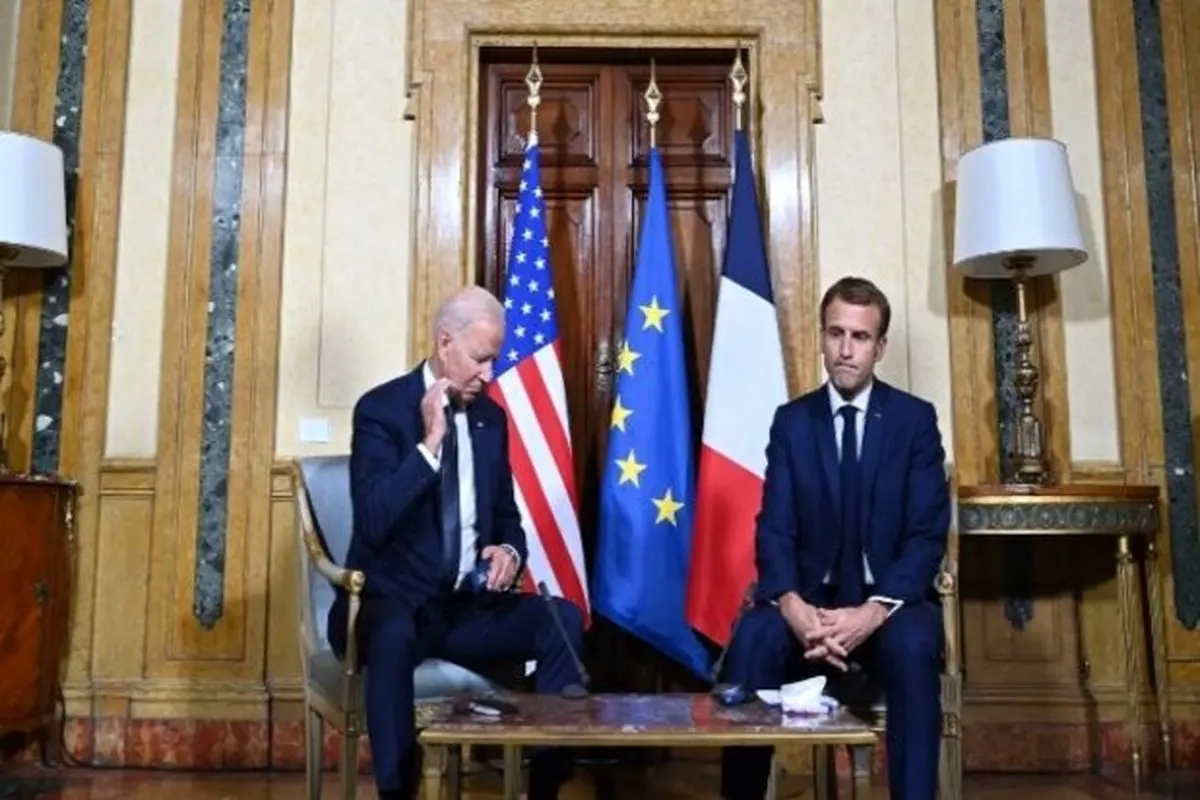 بایدن: اقدام اخیر آمریکا در قبال فرانسه مدبرانه نبود