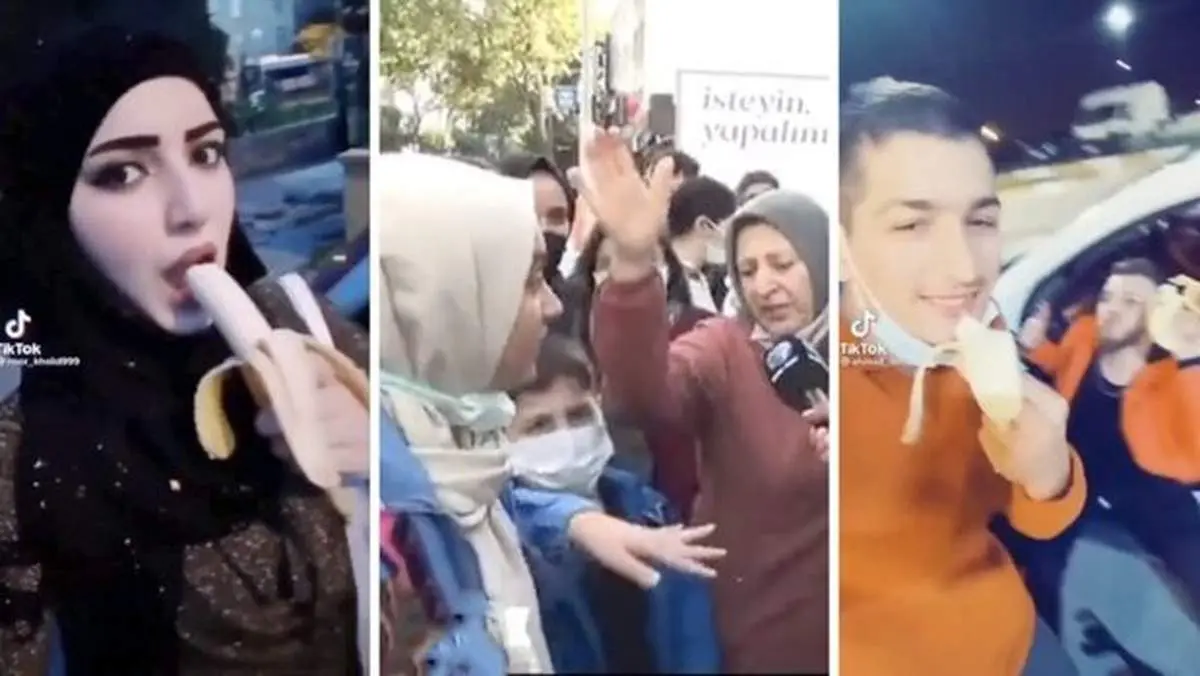 اخراج مهاجران سوری از ترکیه به خاطر موز خوردن