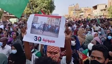برگزاری تظاهرات مردمی علیه کودتای اخیر در سودان