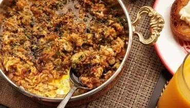 آموزش ویژه ی تهیه املت مِنه‌مِن (MENEMEN)
