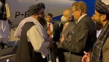 وزیر خارجه دولت موقت طالبان وارد پاکستان شد