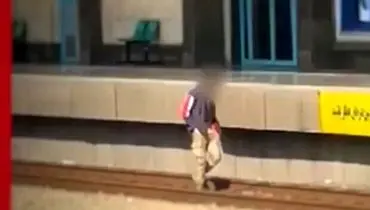 ماجرای ورود غیر مجاز یک فرد به حریم ریلی خط ۵ مترو تهران