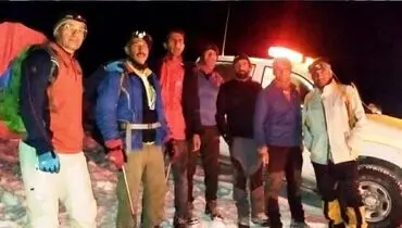 نجات کوهنوردان مفقودشده در ارتفاعات دامغان پس از ۸ ساعت جست‌وجو