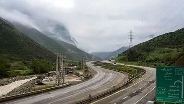 بازگشایی چالوس و آزادراه تهران - شمال