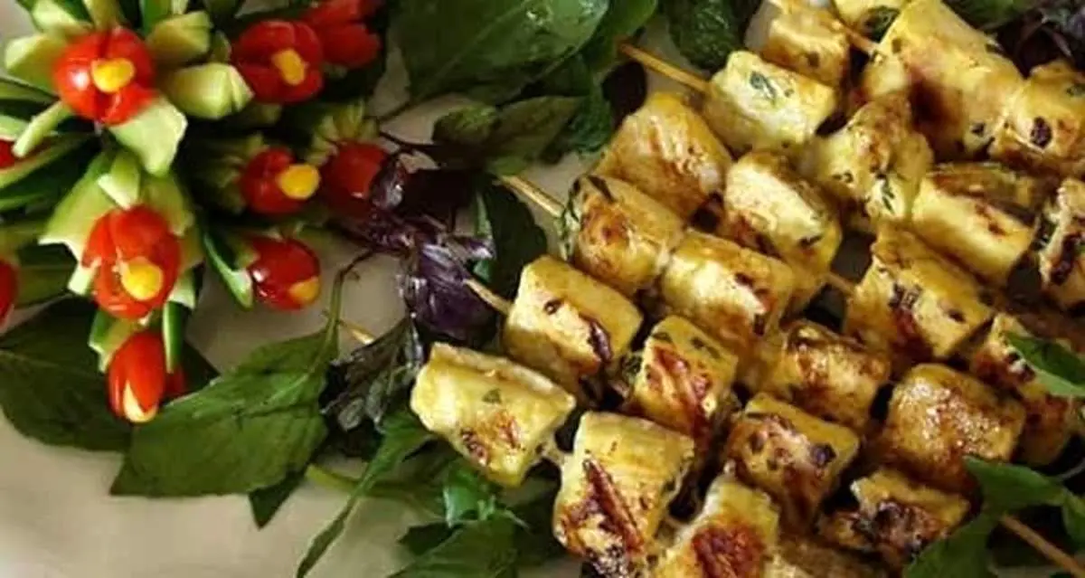 طرز تهیه کباب ماهی شیر خوشمزه، دستور پخت کباب ماهی شیر