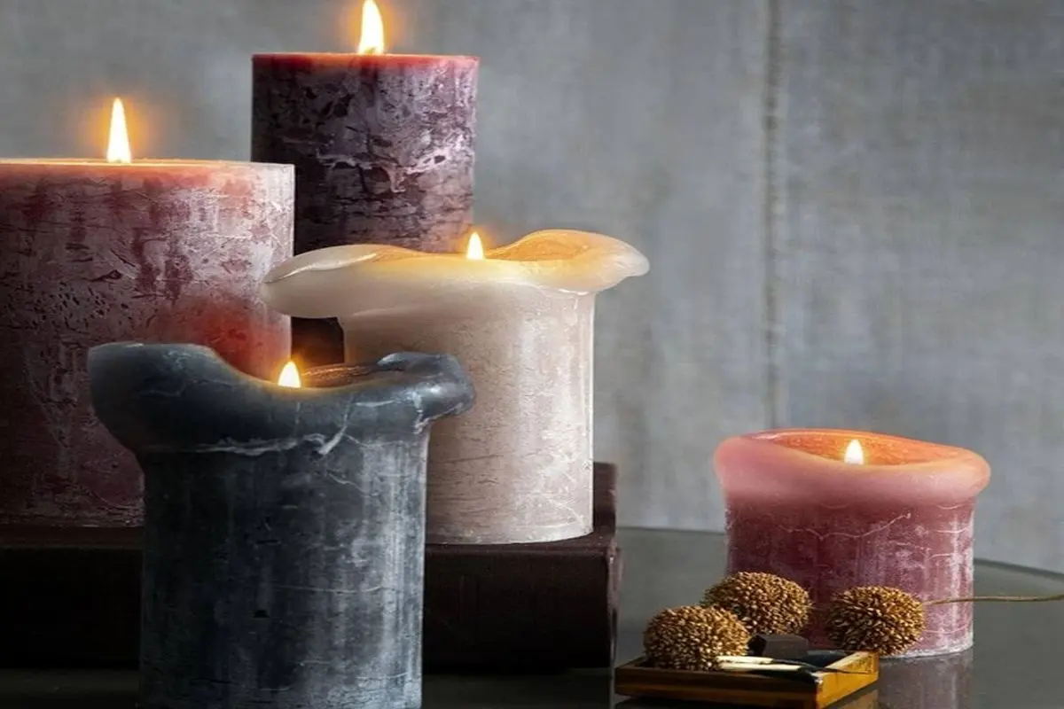 آموزش درست کردن شمع در خانه به ۳ روش